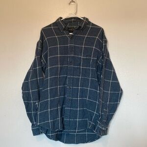 Loafers Reed St.James textured with pocket green blue cream tunic shirt m